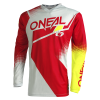 Oneal O'Neal Element Racewear MTB Trøje Hvid / Rød / Neon Gul -Cykelshorts Butik ONeal Element Racewear MTB Troeje Hv 1632737535