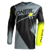 Oneal O'Neal Element Racewear MTB Trøje Sort / Grå / Neon Gul