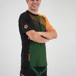 Rogelli Adventure MTB Trøje Grøn / Orange -Cykelshorts Butik Rogelli Adventur MTB Troeje Groen Or 1610459131 02