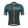 Rogelli Block Cykeljersey - Grøn/Orange