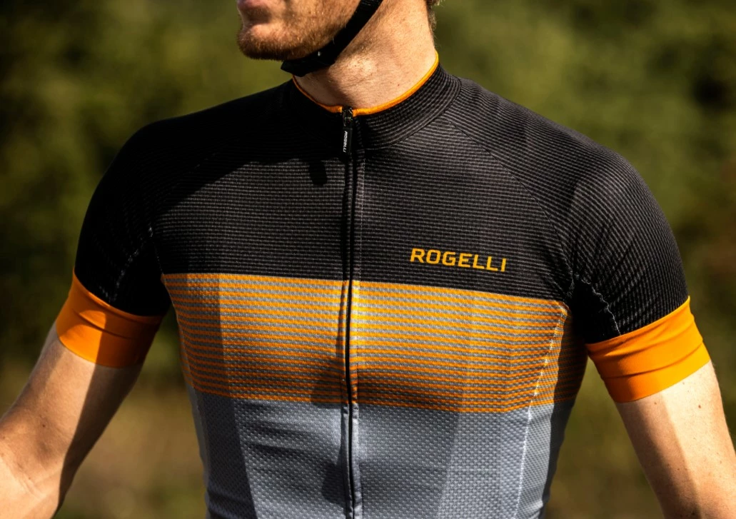 Rogelli Boost Jersey Grå/Sort/Orange 5 Rogelli Boost Jersey Grå/Sort/Orange - Billede 3