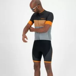 Rogelli Boost Jersey Grå/Sort/Orange 9 Rogelli Boost Jersey Grå/Sort/Orange -Cykelshorts Butik Rogelli Boost GraaSortOrange 1610363010 03