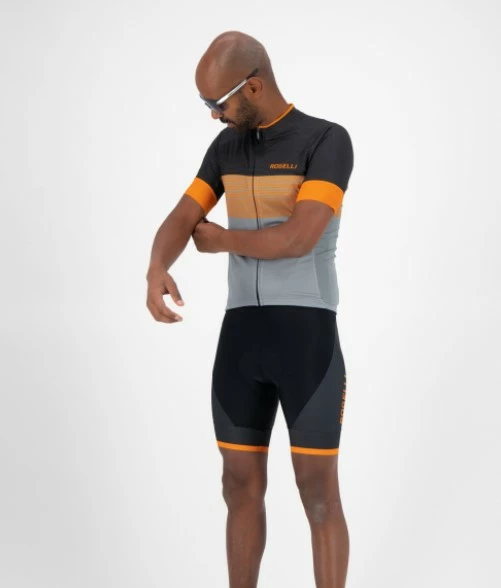 Rogelli Boost Jersey Grå/Sort/Orange 6 Rogelli Boost Jersey Grå/Sort/Orange - Billede 4