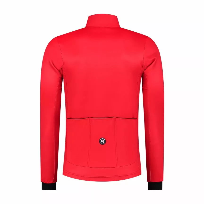 Rogelli Core Langeærmet Cykeltrøje Rød 4 Rogelli Core Langeærmet Cykeltrøje Rød - Billede 2