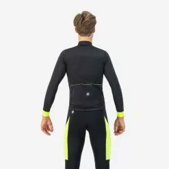 Rogelli Core Langeærmet Cykeltrøje Sort/Neon -Cykelshorts Butik Rogelli Core Langeaermet Cykeltroeje S 1678441252 04