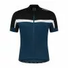 Rogelli Course Kortærmet Jersey - Sort/Hvid/Blå