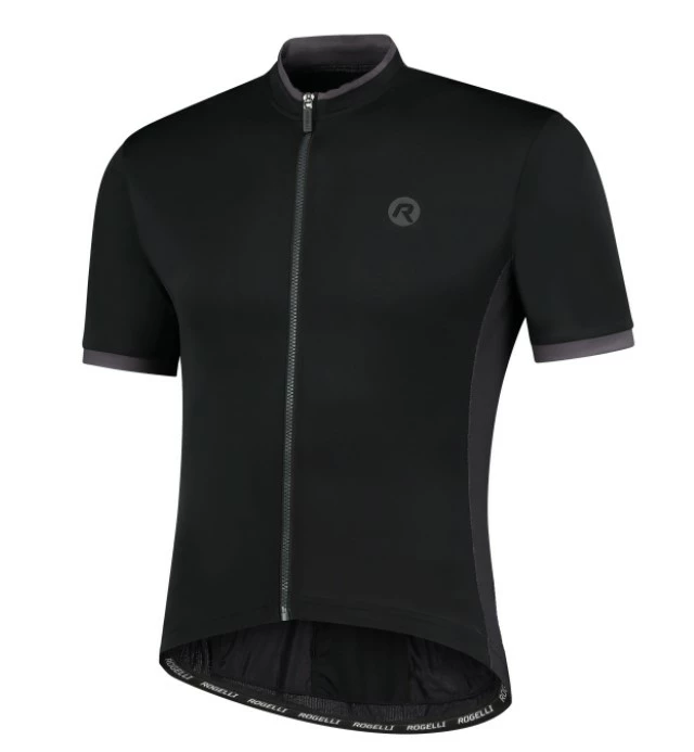 Rogelli Essential Kortærmet Jersey - Sort 3 Rogelli Essential Kortærmet Jersey - Sort