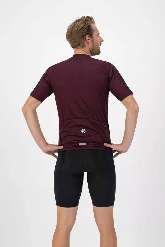 Rogelli Explore Cykeltrøje - Bordeaux/Sort 5 Rogelli Explore Cykeltrøje - Bordeaux/Sort - Billede 3