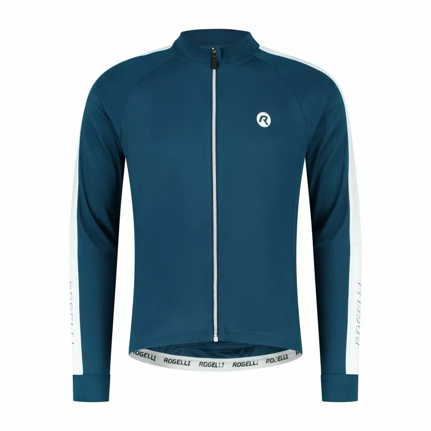 Rogelli Explore Langærmet Cykeltrøje Blå 3 Rogelli Explore Langærmet Cykeltrøje Blå
