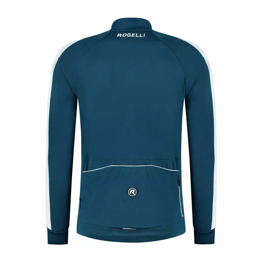 Rogelli Explore Langærmet Cykeltrøje Blå 4 Rogelli Explore Langærmet Cykeltrøje Blå - Billede 2