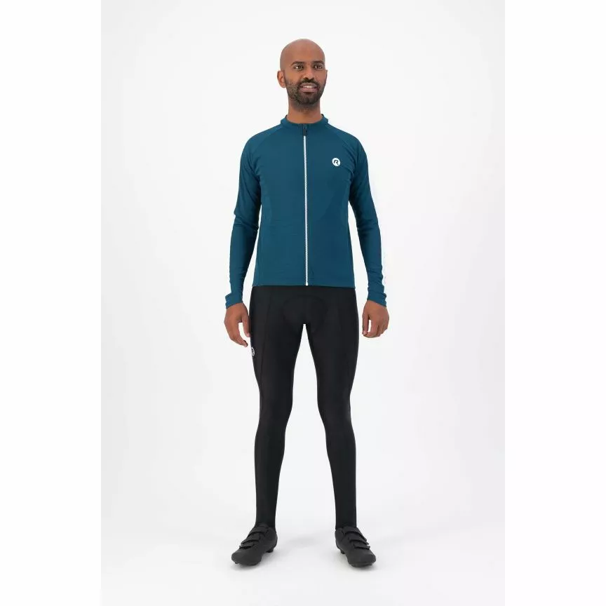 Rogelli Explore Langærmet Cykeltrøje Blå 5 Rogelli Explore Langærmet Cykeltrøje Blå - Billede 3