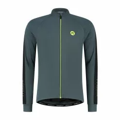 Rogelli Explore Langærmet Cykeltrøje Grå/Sort/Gul