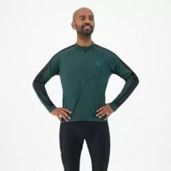 Rogelli Explore Langærmet Jersey - Grøn/Sort -Cykelshorts Butik Rogelli Explore Langaermet Jersey G 1631258109 03
