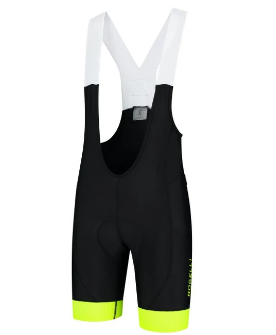 Rogelli Flex Bib Shorts Med Indlæg - Sort/Neon 3 Rogelli Flex Bib Shorts Med Indlæg - Sort/Neon