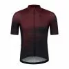 Rogelli Glitch Cykeljersey - Sort/Mørkerød