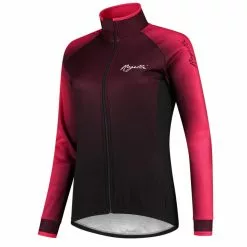 Rogelli Glow Cykeljakke - Bordeaux / Pink