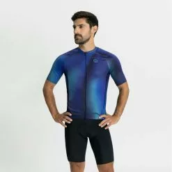 Rogelli Halo Cykeltrøje Blå 12 Rogelli Halo Cykeltrøje Blå -Cykelshorts Butik Rogelli Halo Cykeltroeje Blaa 1678447362 03