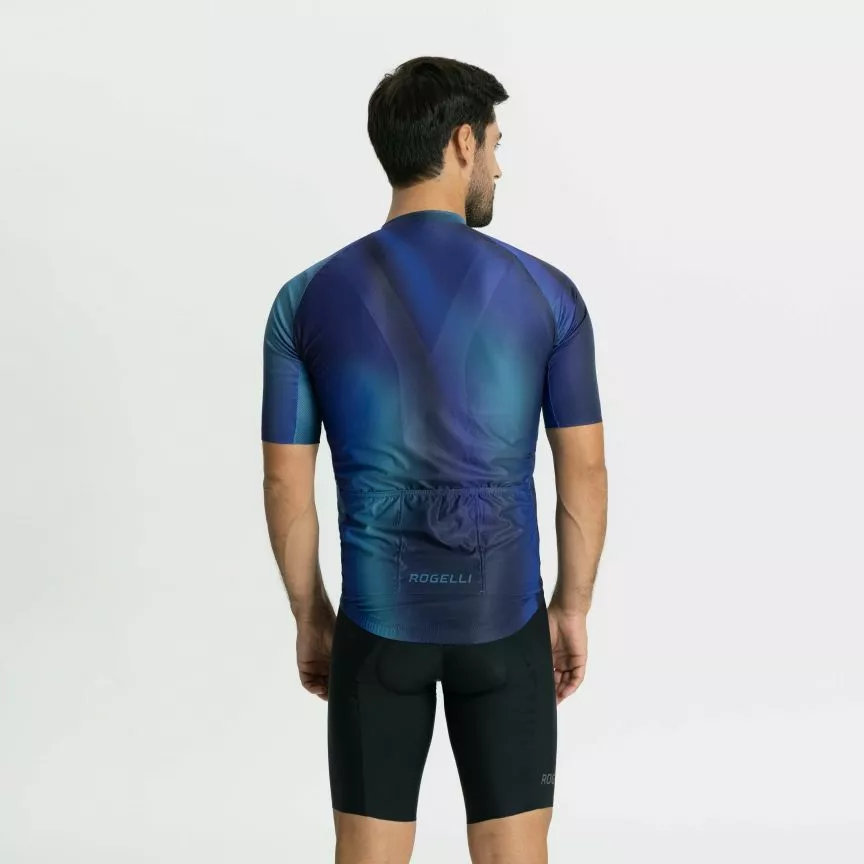 Rogelli Halo Cykeltrøje Blå 7 Rogelli Halo Cykeltrøje Blå - Billede 5