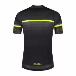Rogelli Hero 2 Cykeltrøje Sort/Gul -Cykelshorts Butik Rogelli Hero 2 Cykeltroeje SortGul 1678447986 01