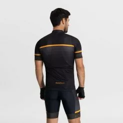 Rogelli Hero 2 Cykeltrøje Sort/Orange -Cykelshorts Butik Rogelli Hero 2 Cykeltroeje SortOrang 1678449484 04