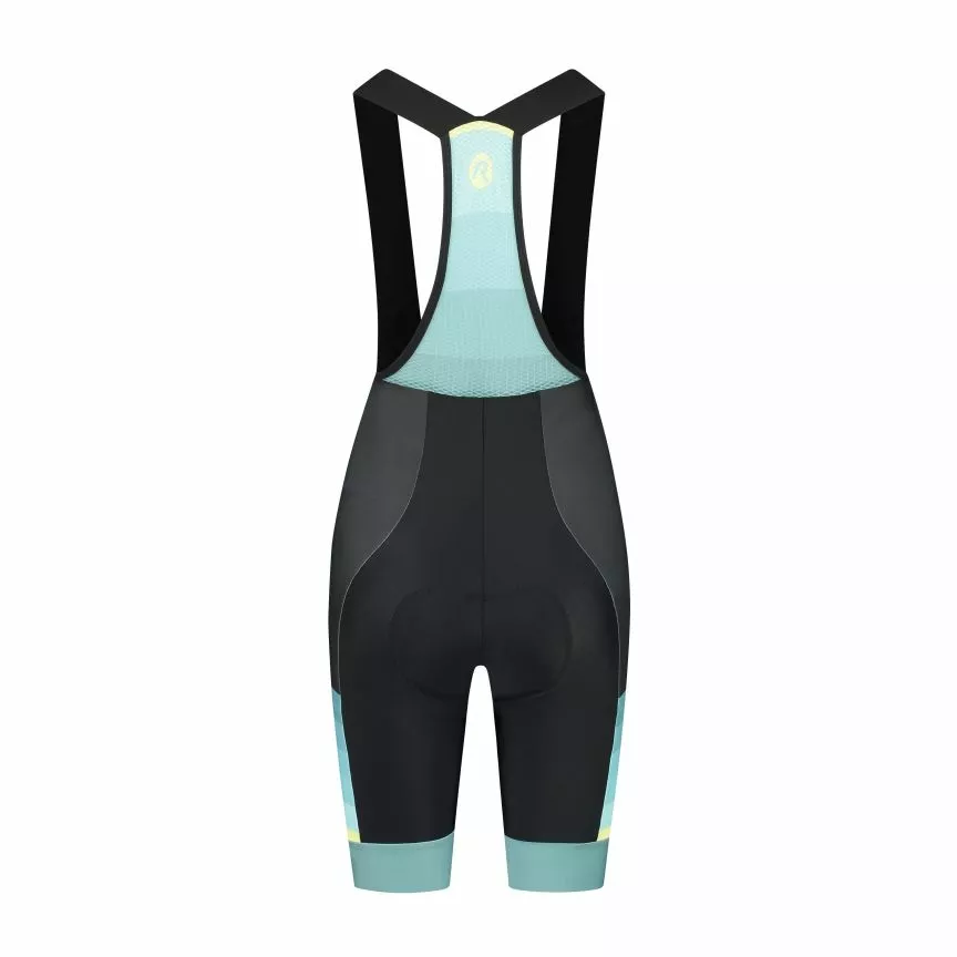 Rogelli Impress 2 Bibshorts Kvinder Sort/Mint 4 Rogelli Impress 2 Bibshorts Kvinder Sort/Mint - Billede 2