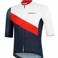 Rogelli Kai Jersey Blå/Hvid/Rød