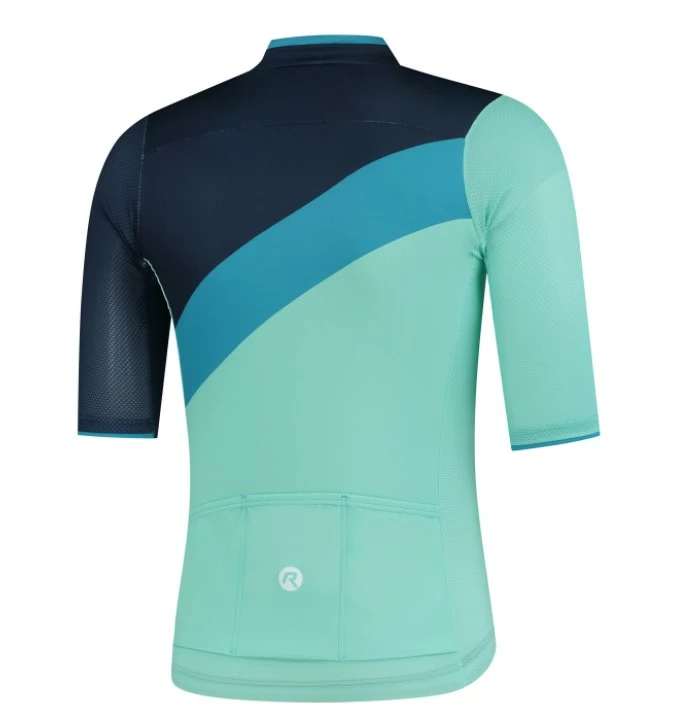 Rogelli Kai Jersey Turkis / Blå 4 Rogelli Kai Jersey Turkis / Blå - Billede 2