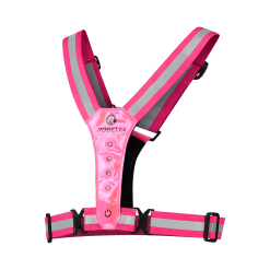 Rogelli LED Vest Pink