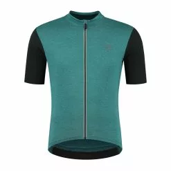 Rogelli Melange Cykeltrøje - Turkis/Sort