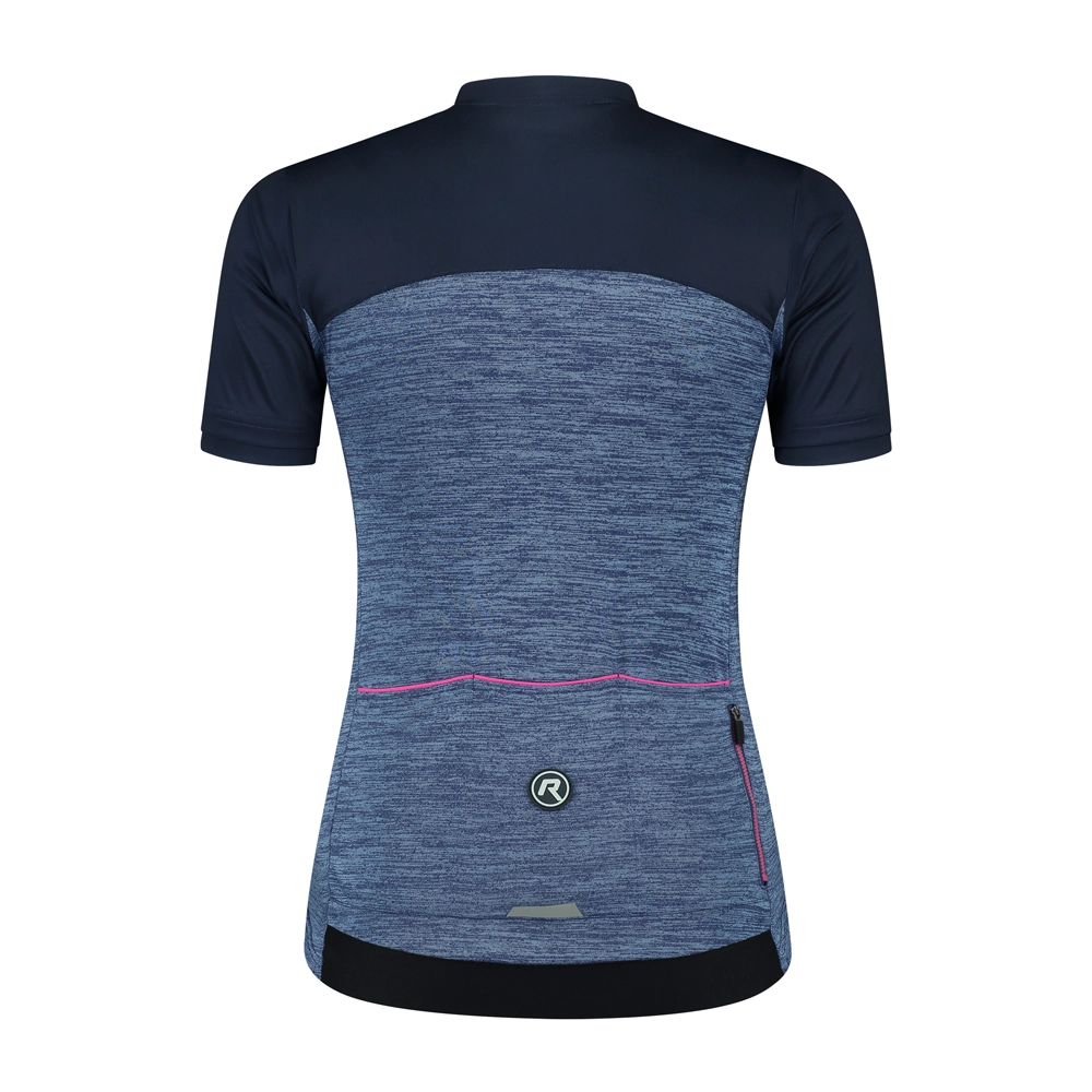 Rogelli Melange Kortærmet Jersey Til Kvinder Lilla / Pink 4 Rogelli Melange Kortærmet Jersey Til Kvinder Lilla / Pink - Billede 2