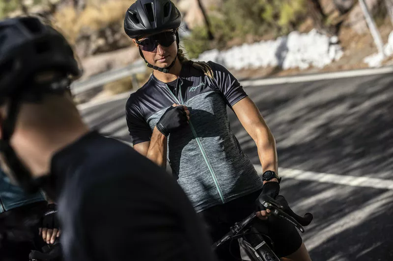 Rogelli Melange Kortærmet Jersey Til Kvinder Blå / Turkis 8 Rogelli Melange Kortærmet Jersey Til Kvinder Blå / Turkis - Billede 6