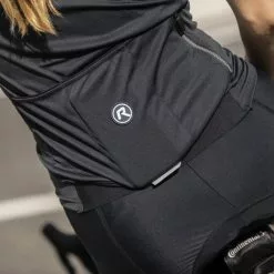 Rogelli Melange Kortærmet Jersey Til Kvinder Sort -Cykelshorts Butik Rogelli Melange Kortaermet Jersey til 1645446768 06