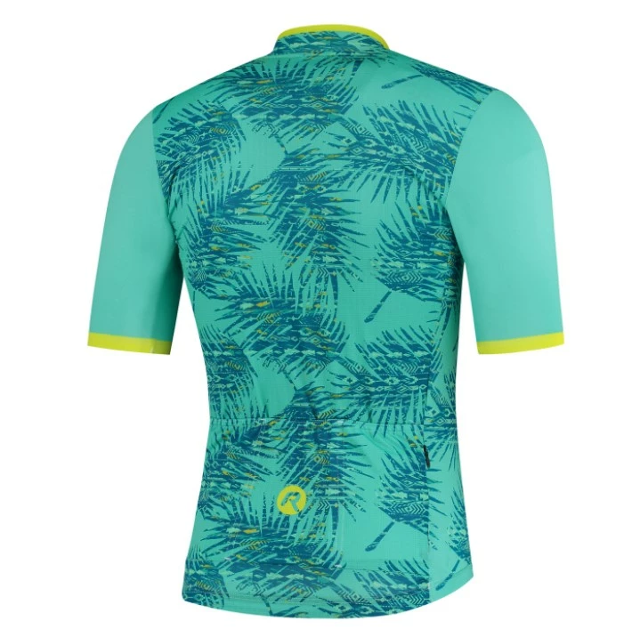 Rogelli Nature Jersey - Grøn/Lime 4 Rogelli Nature Jersey - Grøn/Lime - Billede 2