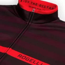 Rogelli Stripe Vinterjakke - Bordeaux/Rød -Cykelshorts Butik Rogelli Stripe Vinterjakke Bordeau 1631706862 03