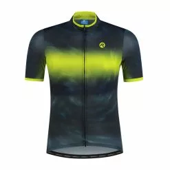 Rogelli Tie Dye Cykeltrøje - Grøn/Fluo