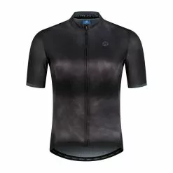 Rogelli Tie Dye Cykeltrøje - Sort/Grå