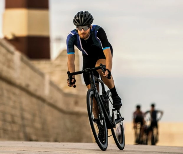 Rogelli Vintage Jersey - Sort/Blå/Grøn 6 Rogelli Vintage Jersey - Sort/Blå/Grøn - Billede 4