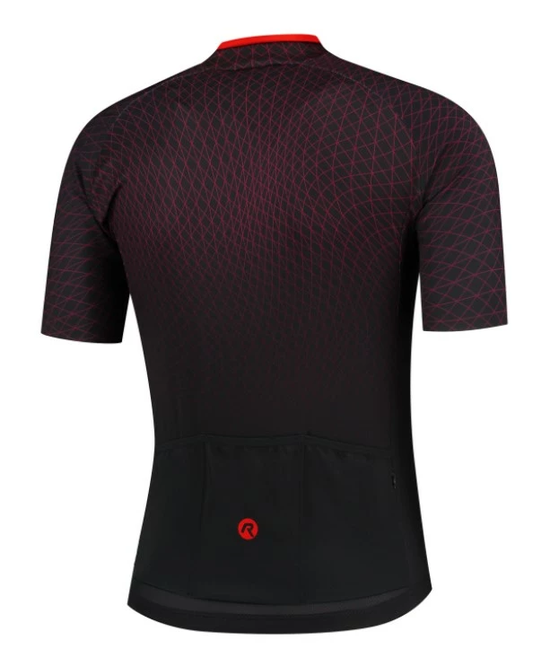 Rogelli Weave Jersey - Sort / Rød - Billede 2