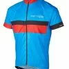 Astral Stelvio II Cykeltrøje Med Korte ærmer Blå/rød -Cykelshorts Butik astraljerseyblueredkort2017